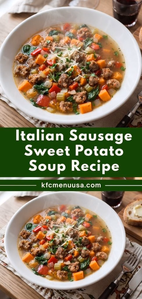 Italian Sausage Sweet Potato Soup Recipe