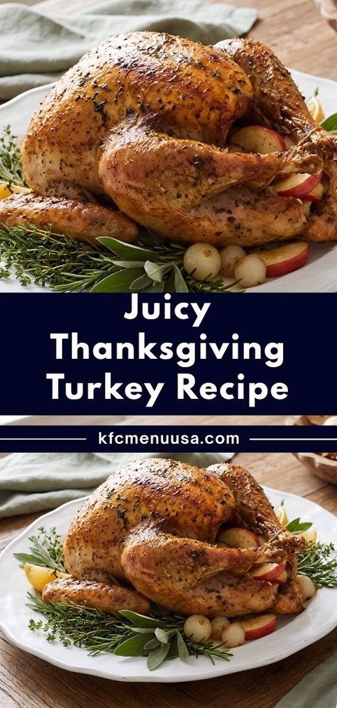 Juicy Thanksgiving Turkey Recipe