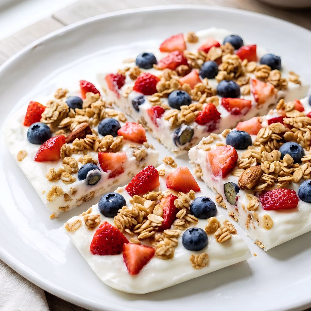 Kids Frozen Yogurt Bark Recipe