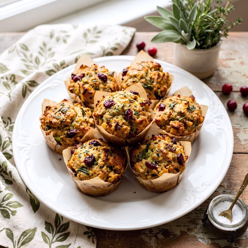 Leftover Stuffing Muffin Recipe