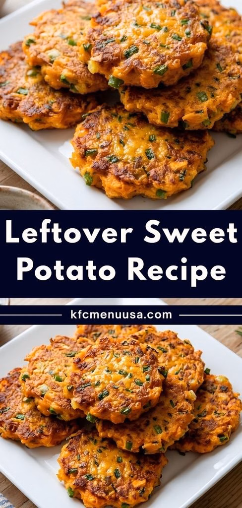 Leftover Sweet Potato Recipe
