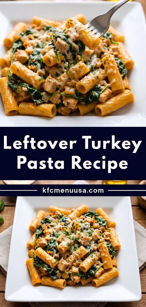 Leftover Turkey Pasta Recipe