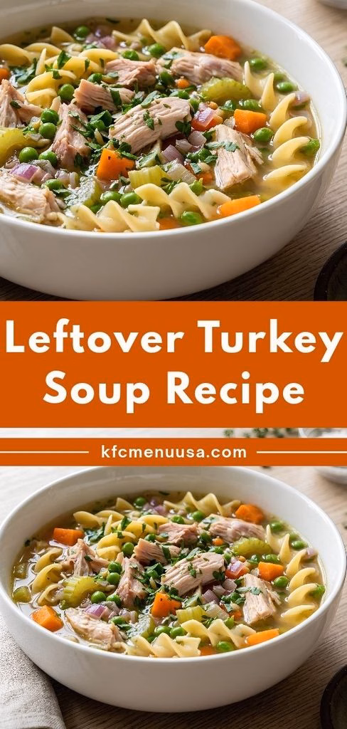 Leftover Turkey Soup Recipe