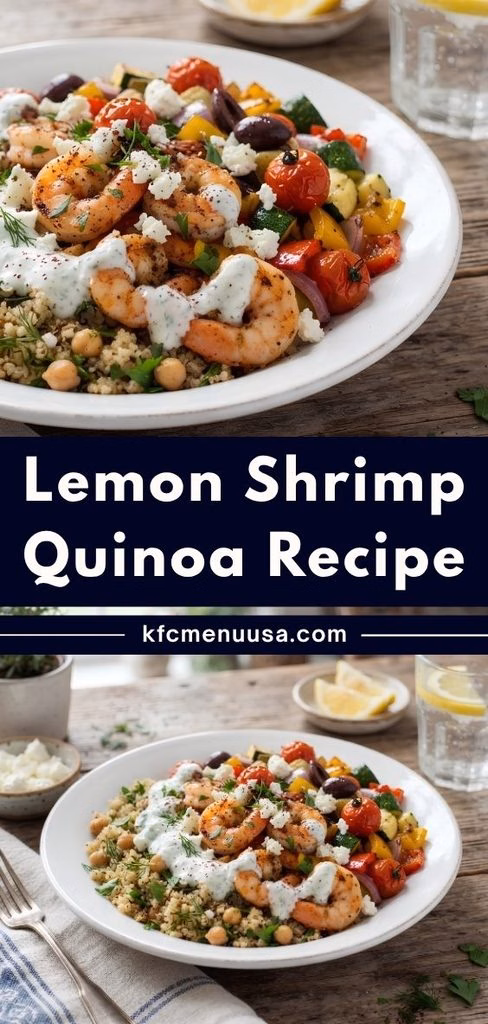 Lemon Shrimp Quinoa Recipe