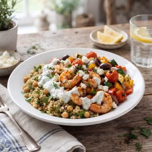 Lemon Shrimp Quinoa Recipe