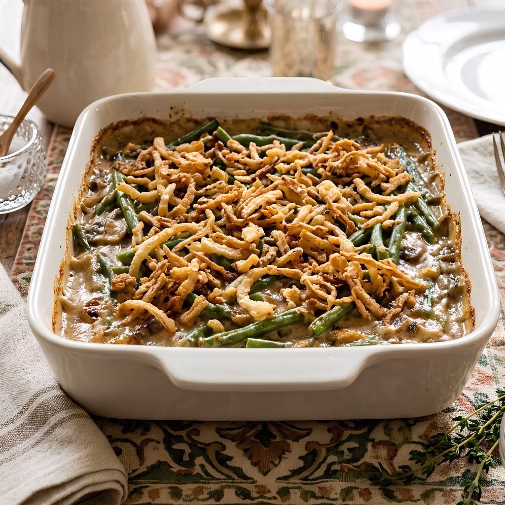 Make Ahead Green Bean Casserole Recipe