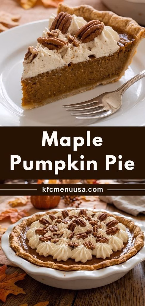 Maple Pumpkin Pie Recipe