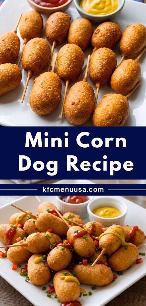 Mini Corn Dog Recipe
