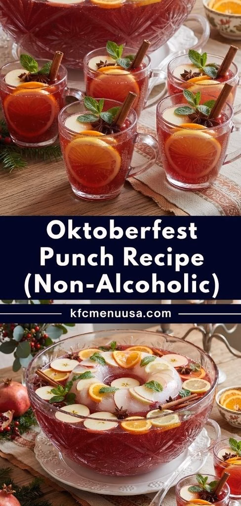 Oktoberfest Punch Recipe (Non-Alcoholic)