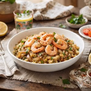 One-Pan Shrimp and Quinoa Recipe