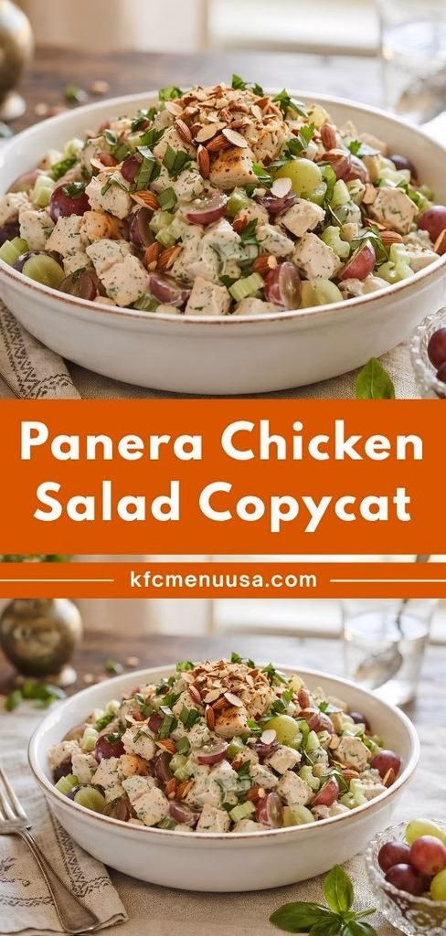 Panera Chicken Salad Copycat Recipe