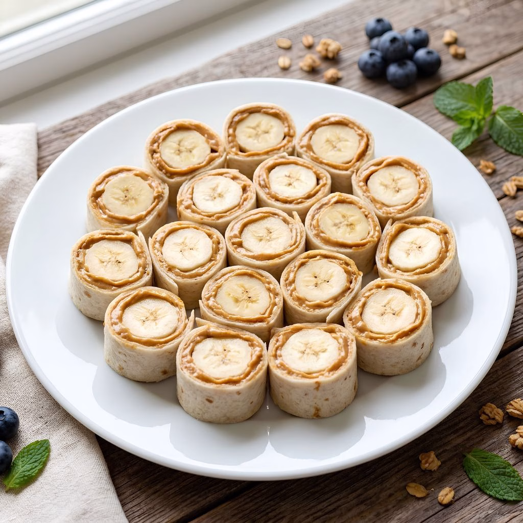 Peanut Butter Banana Roll Recipe