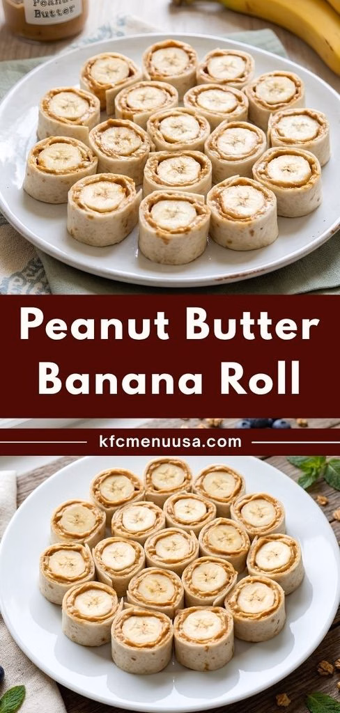 Peanut Butter Banana Roll Recipe