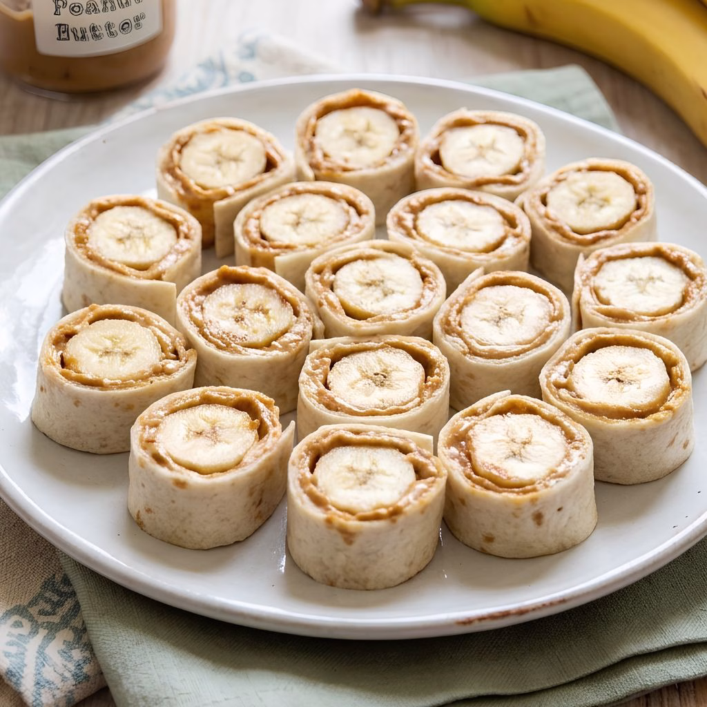 Peanut Butter Banana Roll Recipe