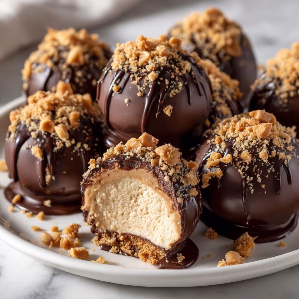 Peanut Butter Cheesecake Balls