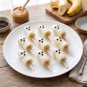 Peanut Butter Ghost Banana Recipe