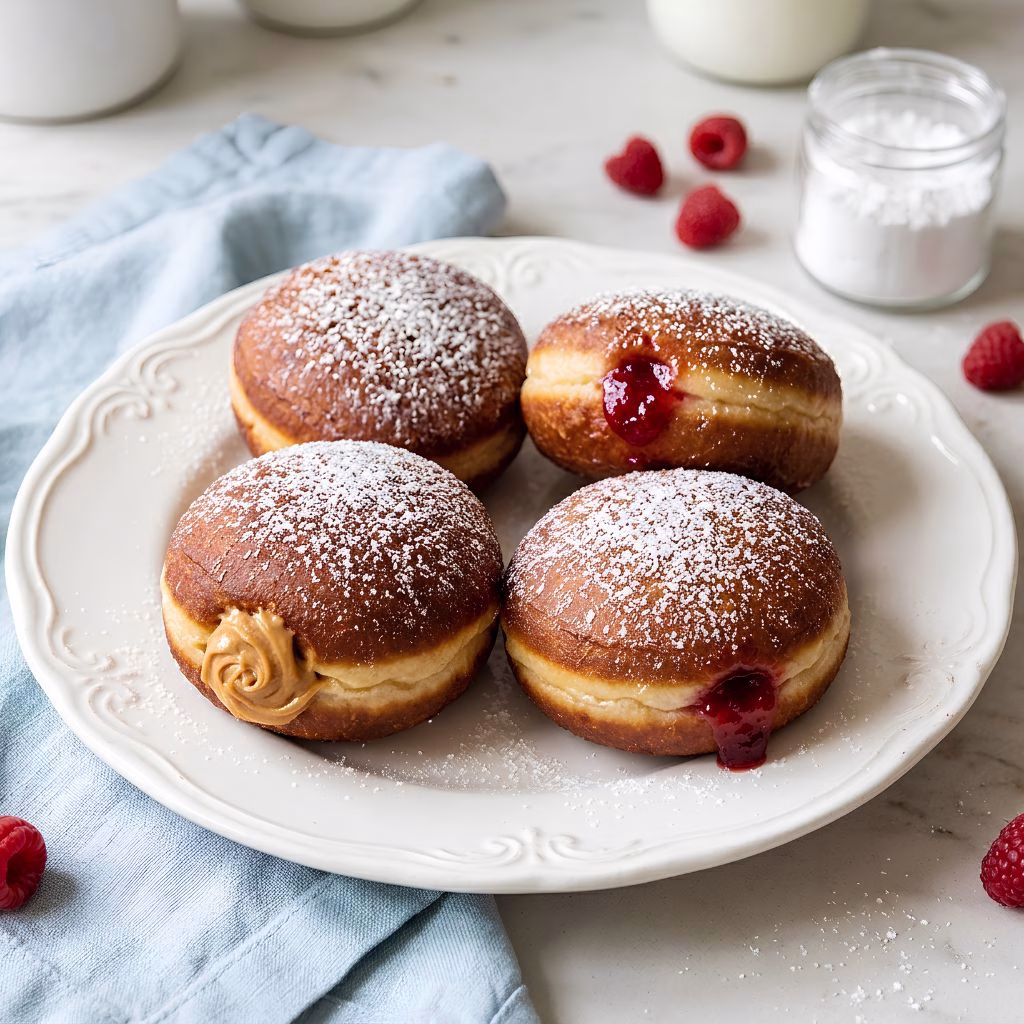 Peanut Butter Jelly Donut Recipe