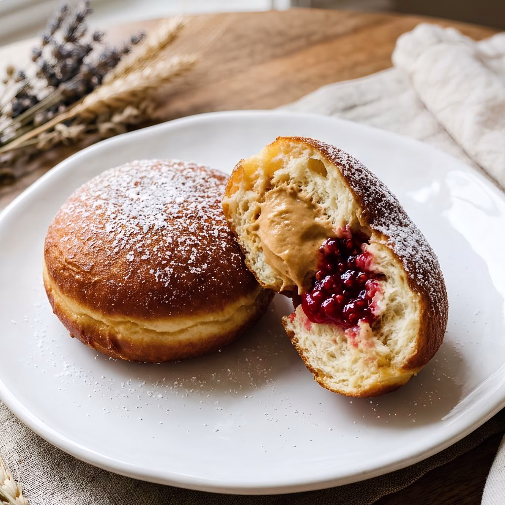 Peanut Butter Jelly Donut Recipe