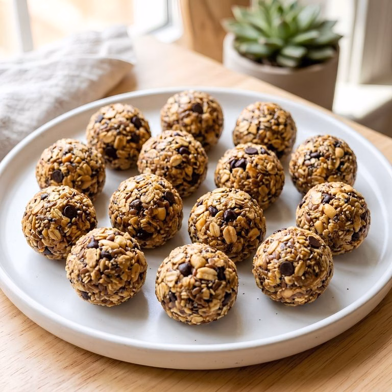 Peanut Butter Oat Energy Balls Recipe