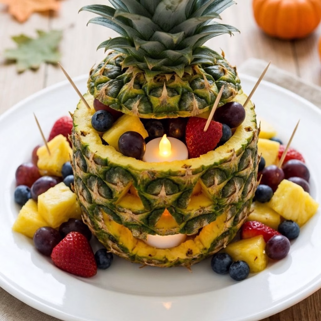 Pineapple Jack O Lantern Recipe