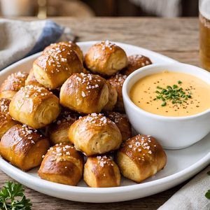 Pretzel Bites Cheese Dip Recipe
