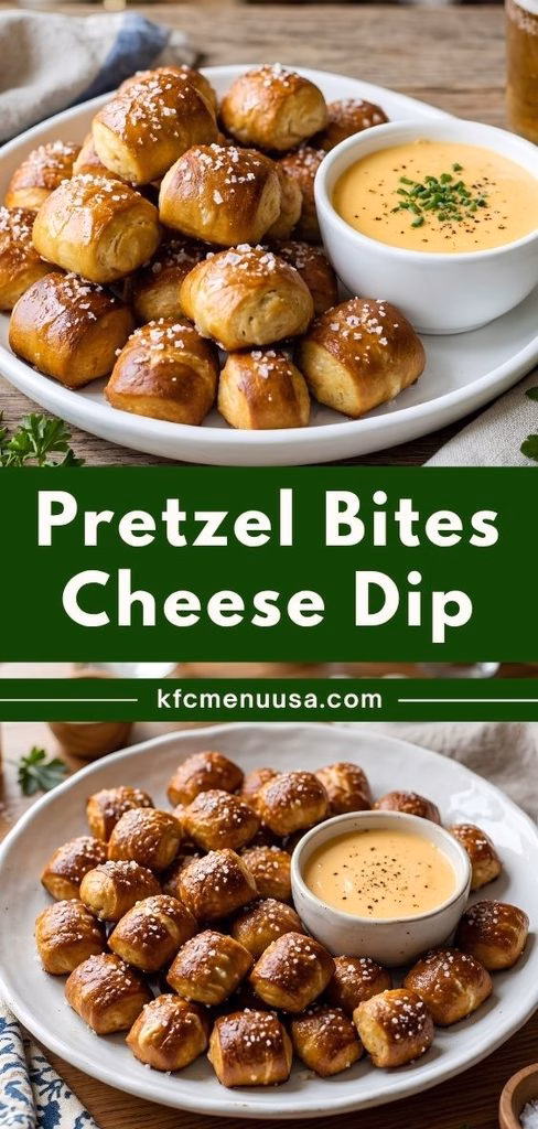 Pretzel Bites Cheese Dip Recipe