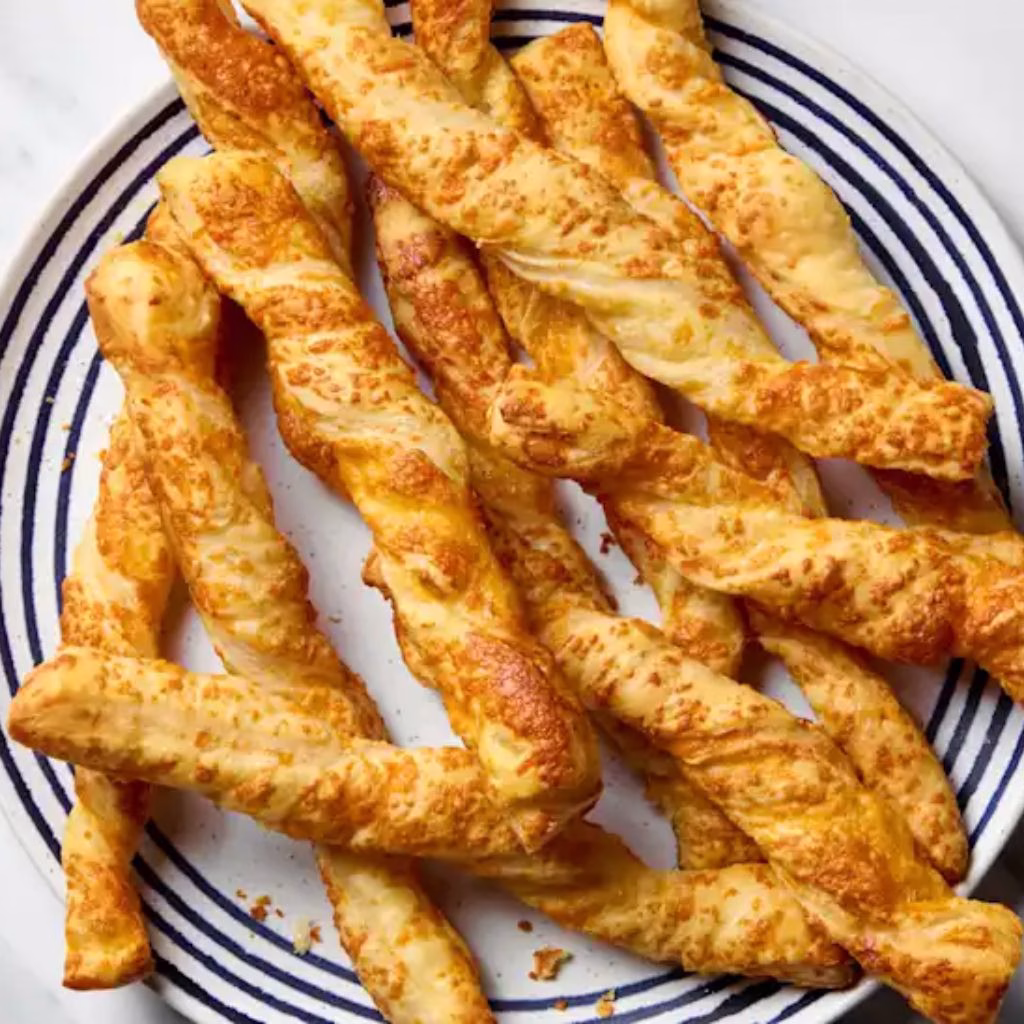 Puff Pastry Cheese Straws