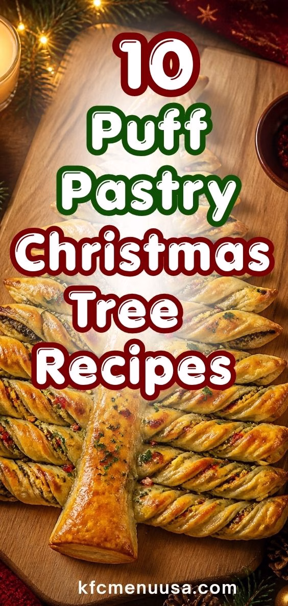 Puff Pastry Christmas Tree Recipes