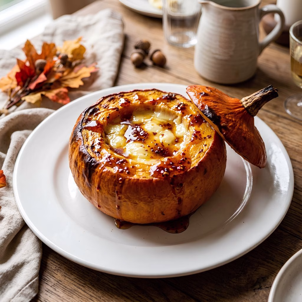 Pumpkin Baked Brie Recipe