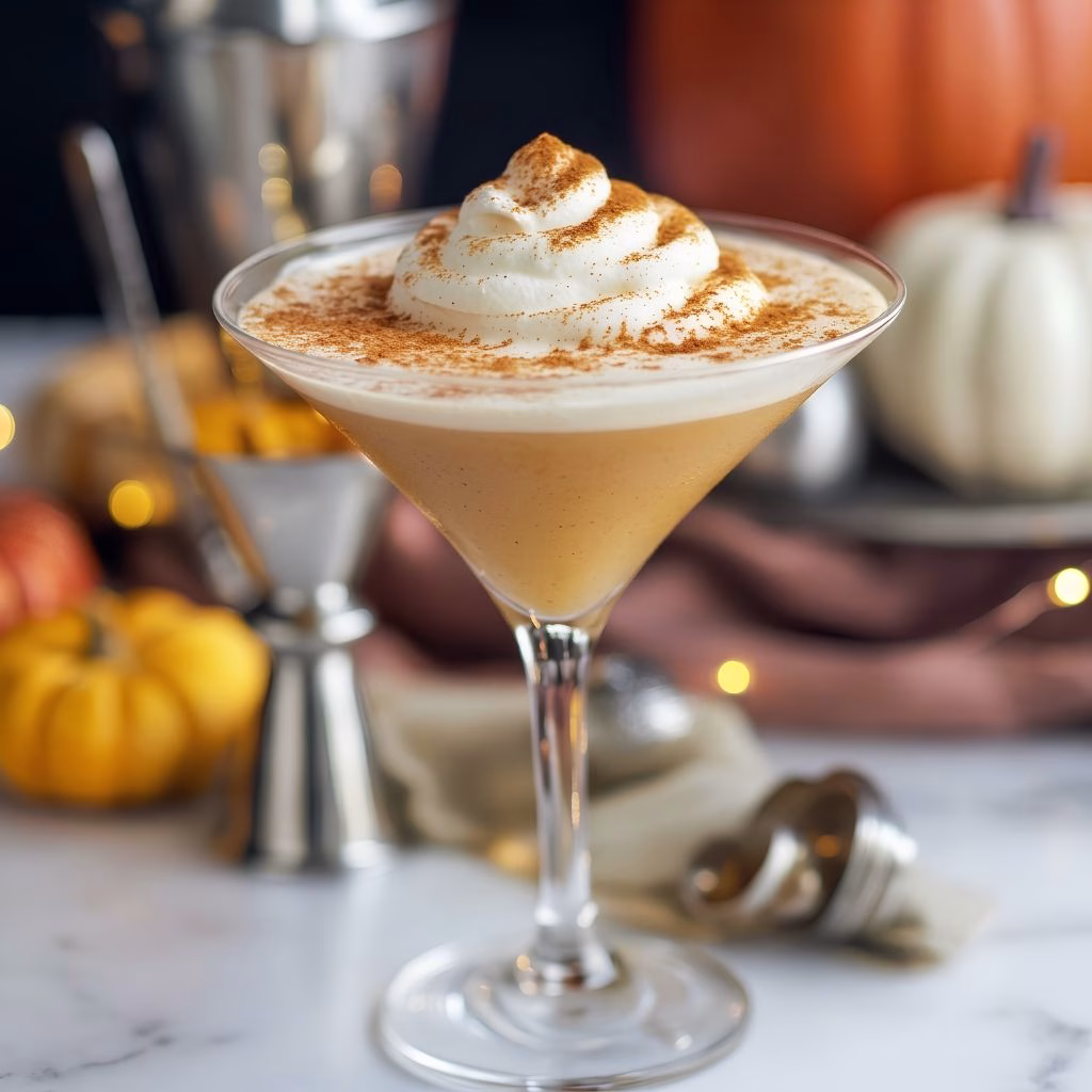 Pumpkin Spice Martini Recipe