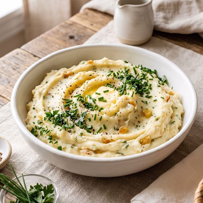 Roasted Garlic Mashed Potato Recipe