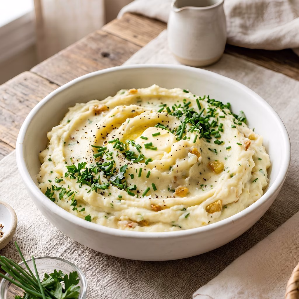 Roasted Garlic Mashed Potato Recipe