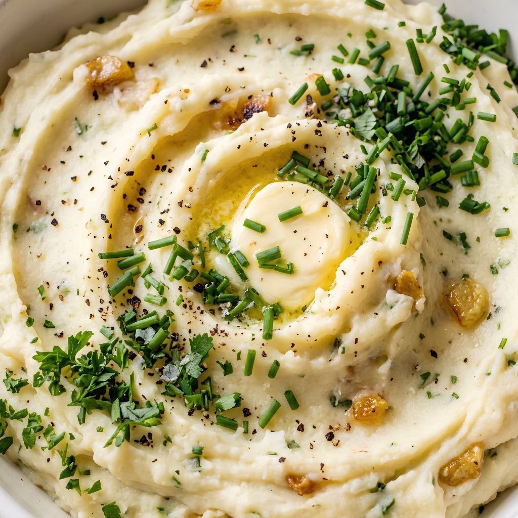 Roasted Garlic Mashed Potato Recipe