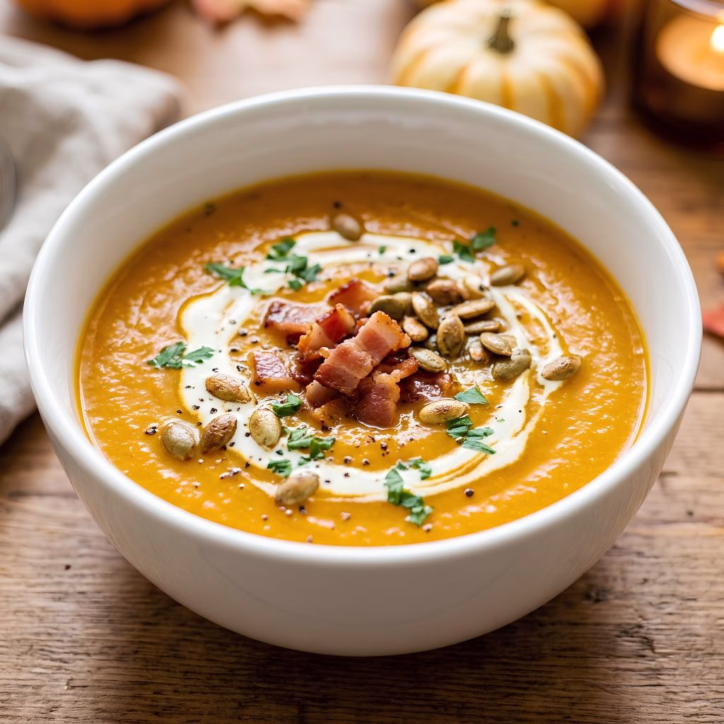 Roasted Pumpkin Soup Recipe