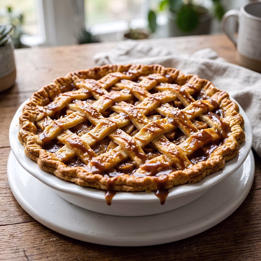 Salted Caramel Apple Pie Recipe