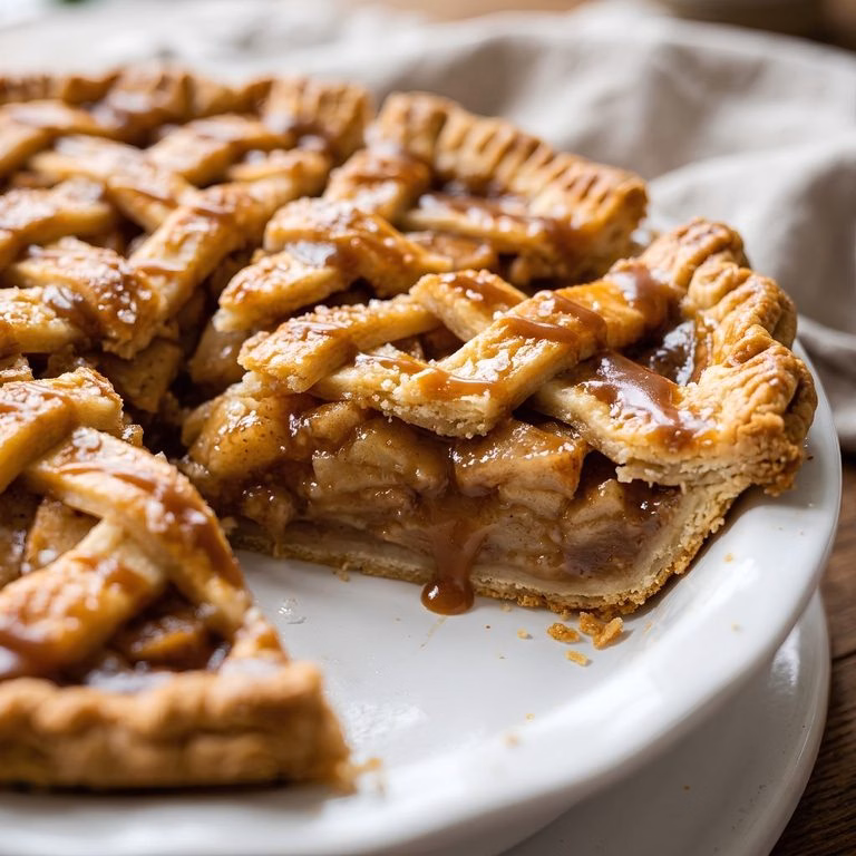 Salted Caramel Apple Pie Recipe