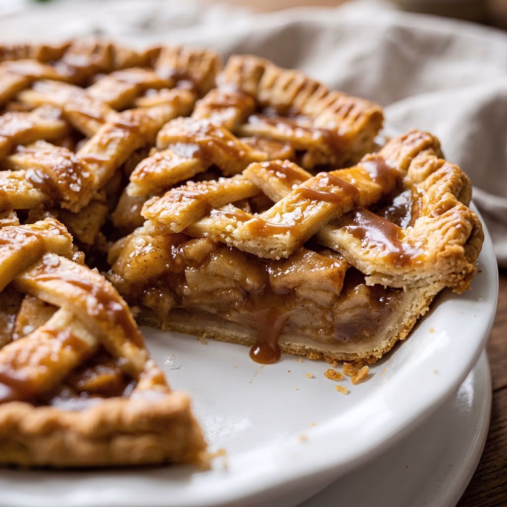 Salted Caramel Apple Pie Recipe