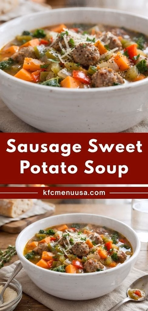 Sausage Sweet Potato Soup Recipe