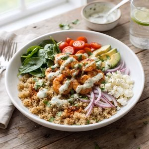 Shrimp Quinoa Power Bowl Recipe