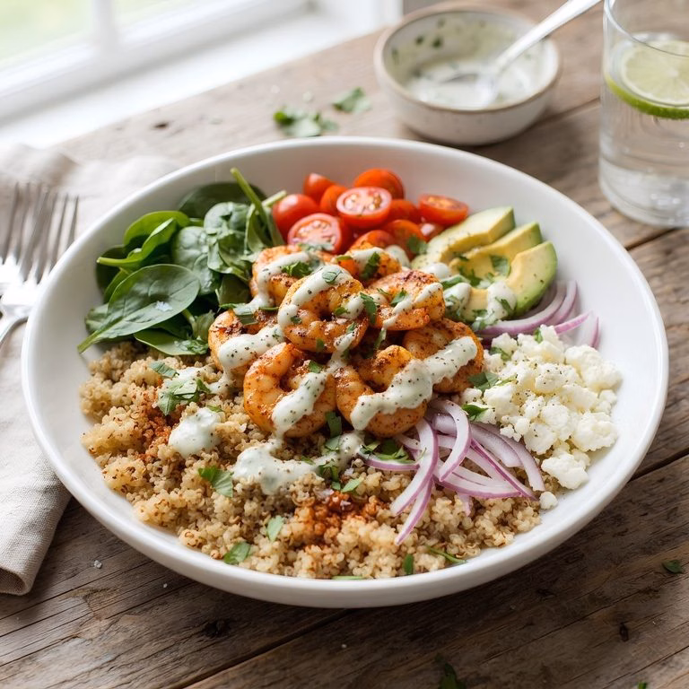 Shrimp Quinoa Power Bowl Recipe