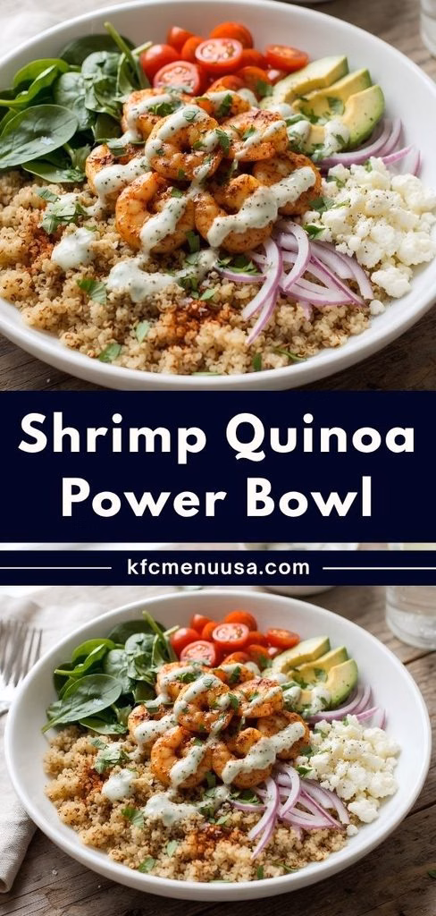 Shrimp Quinoa Power Bowl Recipe