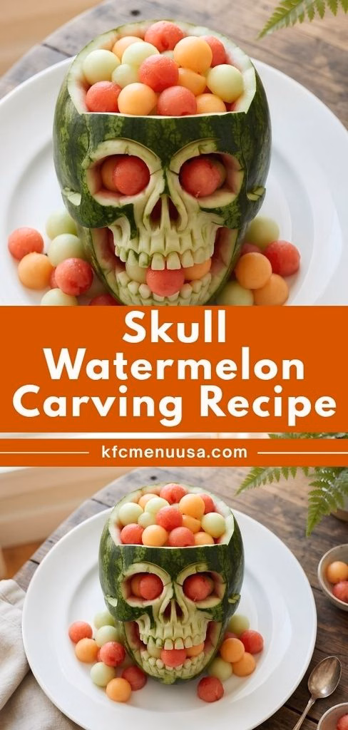Halloween Skull Fruit Bowl Recipe