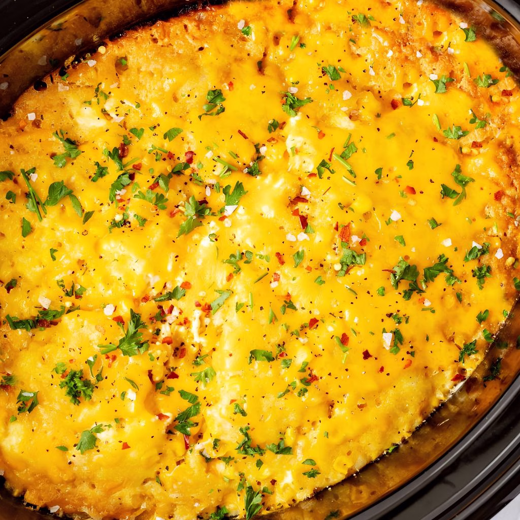 Slow Cooker Corn Casserole Recipe