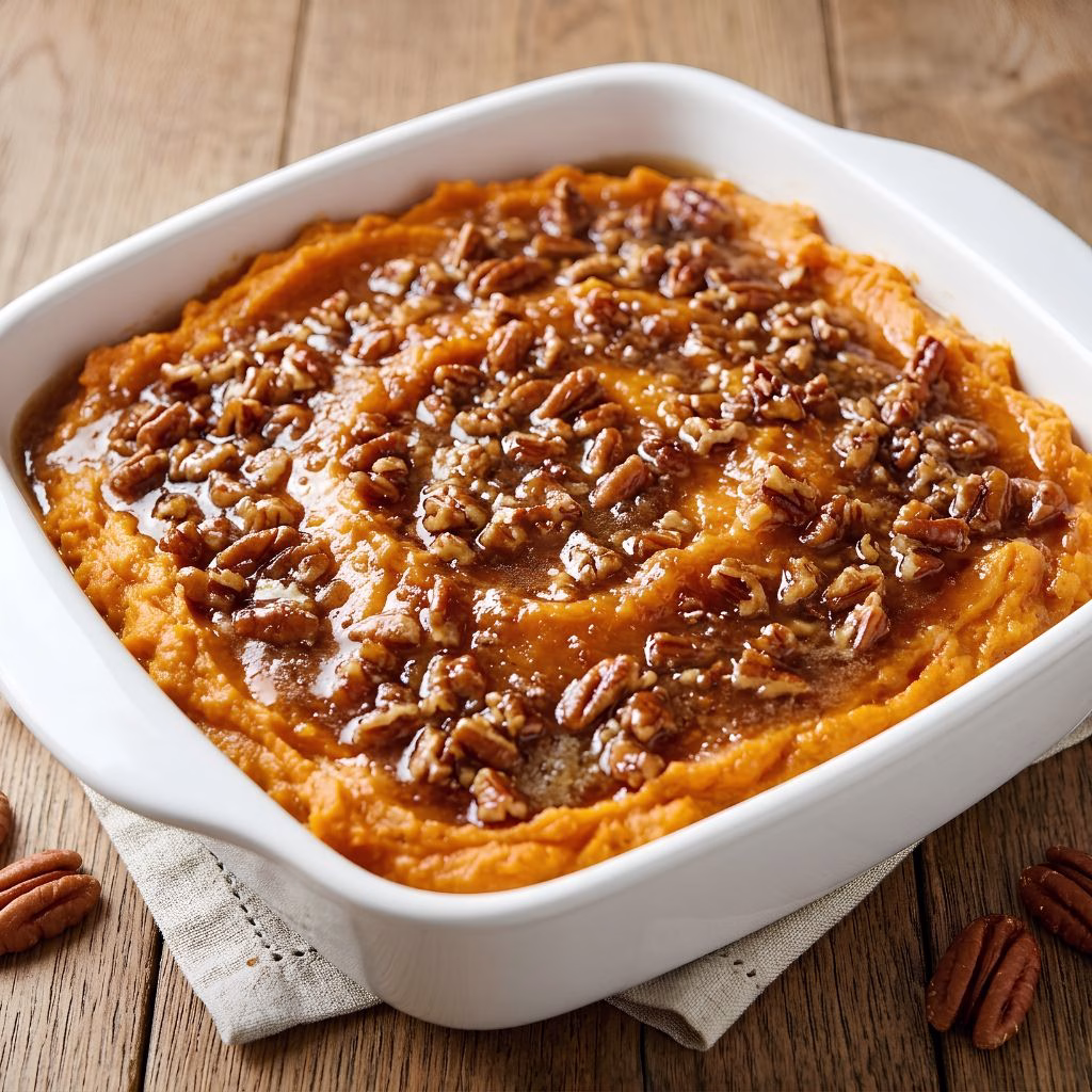 Slow Cooker Sweet Potato Casserole Recipe