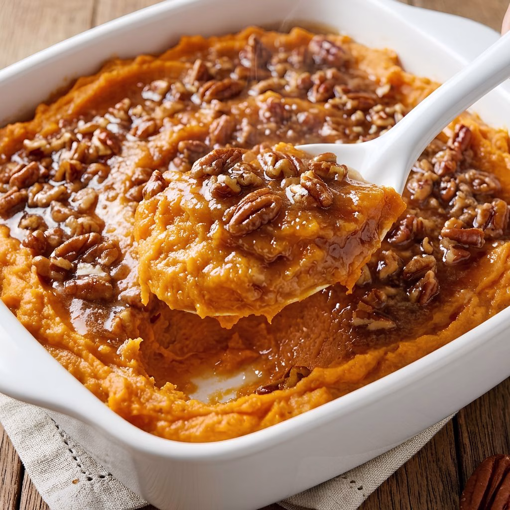 Slow Cooker Sweet Potato Casserole Recipe