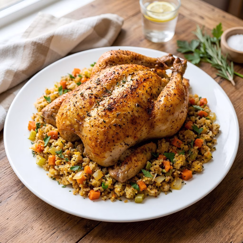 Slow Cooker Thanksgiving Chicken Recipe