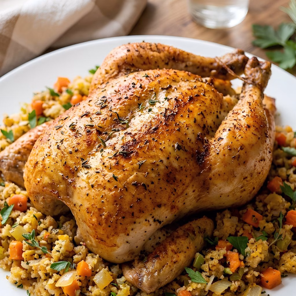 Slow Cooker Thanksgiving Chicken Recipe