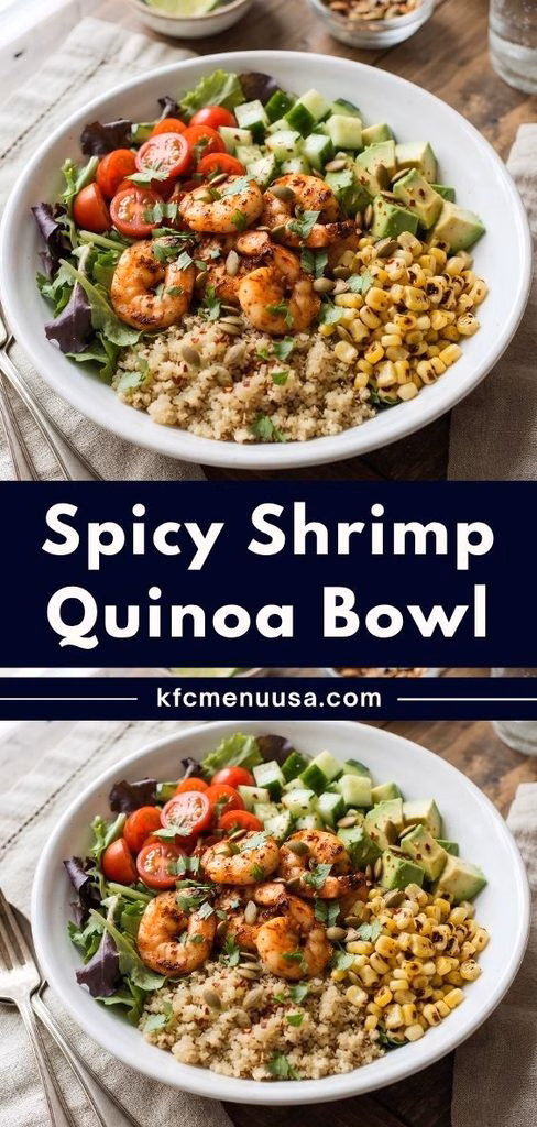 Spicy Shrimp Quinoa Bowl Recipe