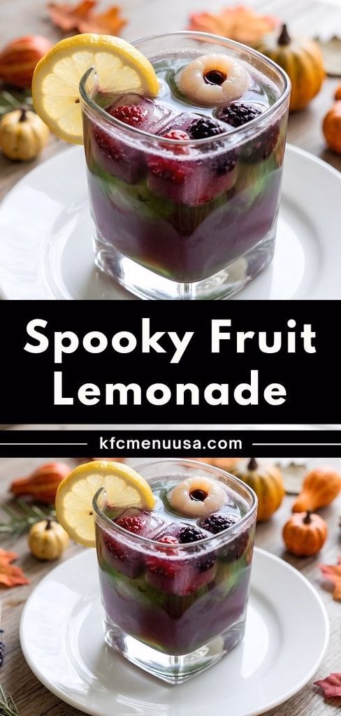 Spooky Fruit Lemonade Recipe