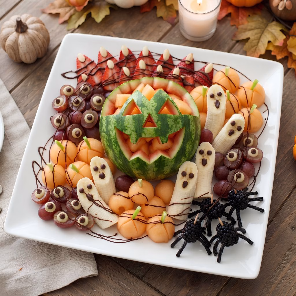 Spooky Fruit Platter Recipe